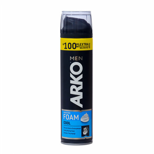 ARKO Пена для бритья ARKO MEN охлаждающая, 300 мл пена для бритья охлаждающая arko men cool 200 мл