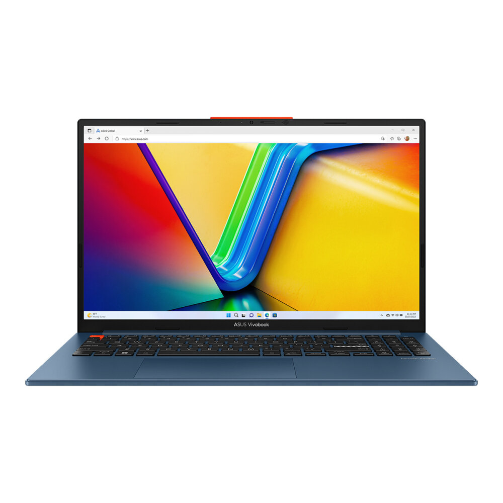 15,8" Ноутбук ASUS VivoBook S 15 K5504VA-MA086W, OLED 2880x1620, 120Hz, Solar Blue (90NB0ZK1-M003Y0)