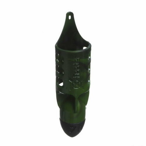 фото Груз-кормушка пластиковая pl camo bullet flying-2 m, цвет камо, 70 г, 32 мл x-feeder