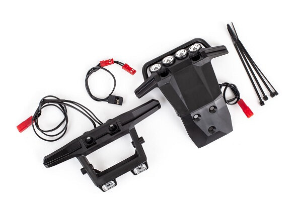 Аппаратура и электроника TRAXXAS запчасти CMPLT LED KIT, F/R 4WD RUSTLER