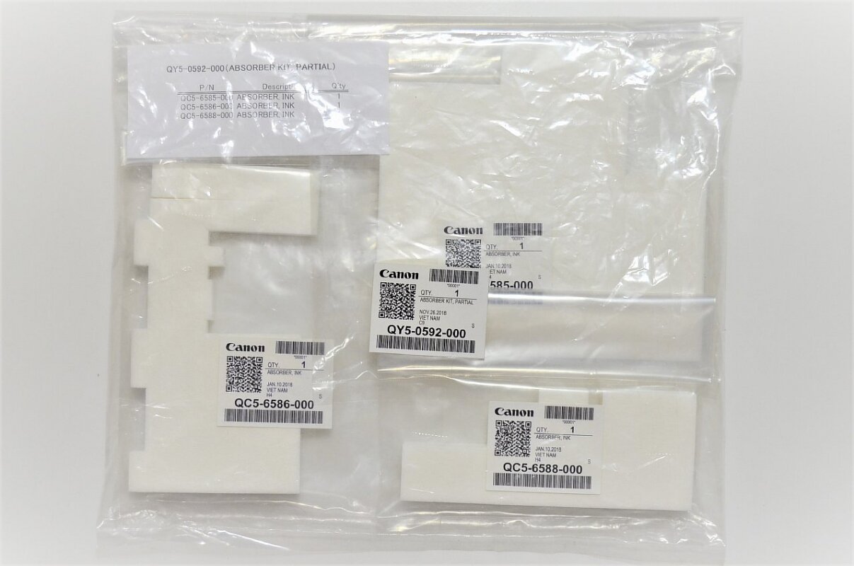 Поглотитель чернил памперс, абсорбер Hi-Black для Canon G QY5-0592 G1410/2410/3410