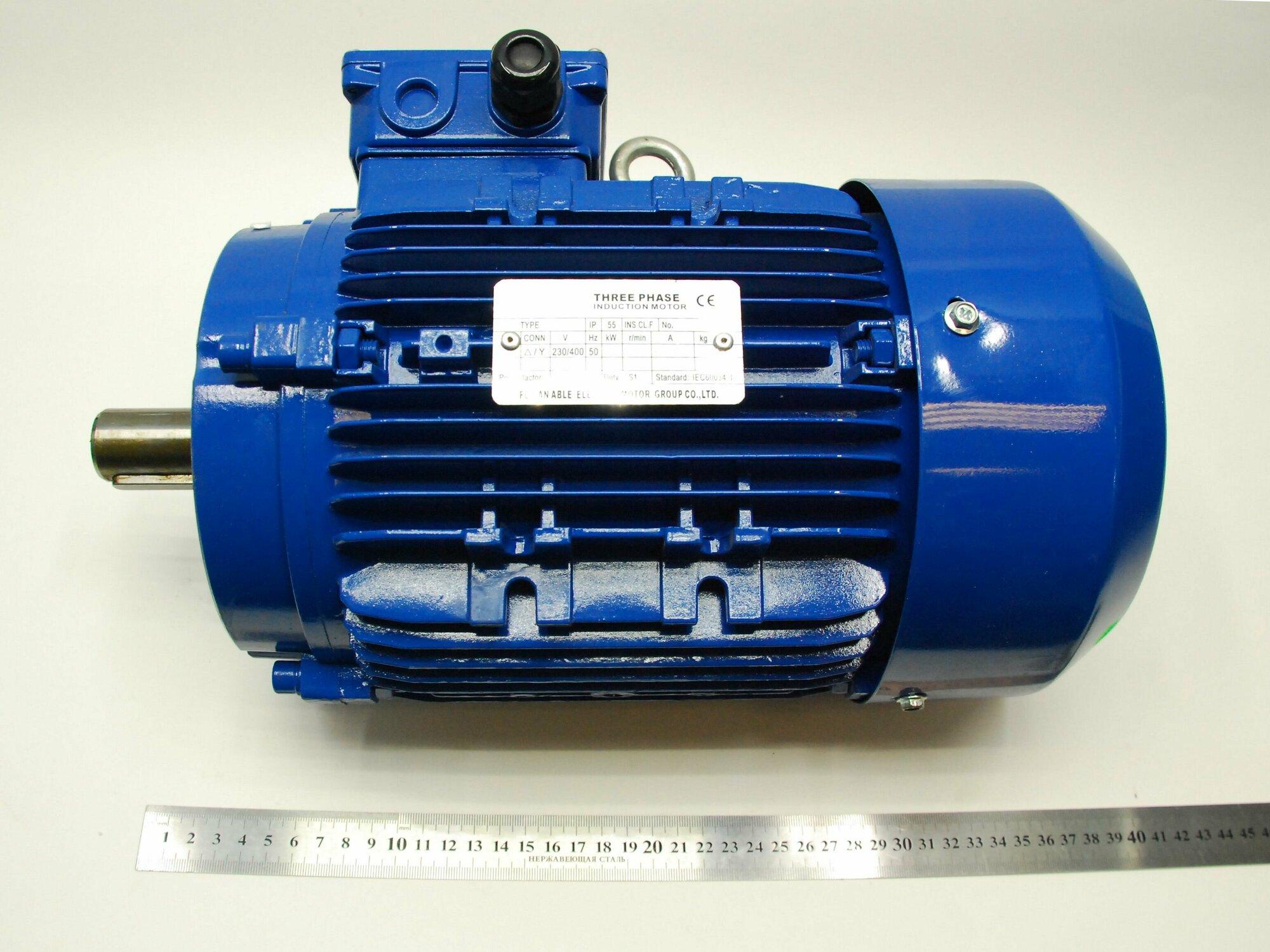 Двигатель асинхронный (MS100L1-4, 2200 Вт, 220-380 В, 1430 об/мин, 8.5/4.9 А)