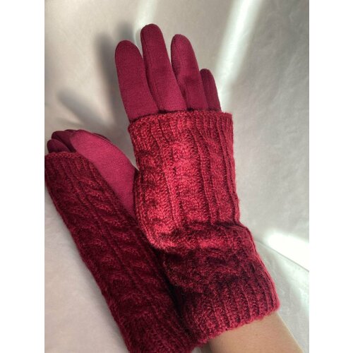 фото Перчатки pittards, размер 22-22,5 см, красный