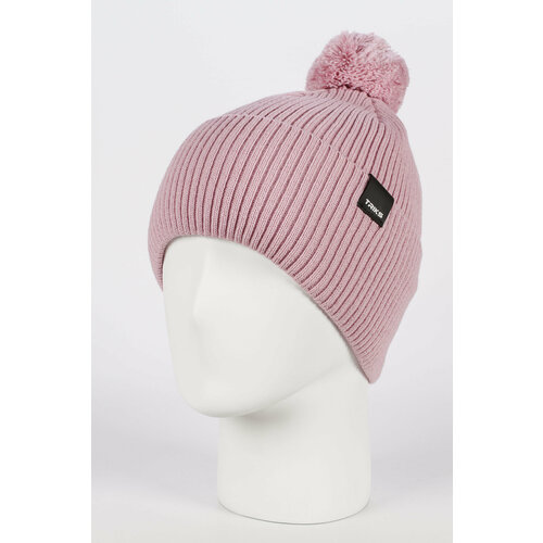 фото Шапка triks, размер 56-60, розовый