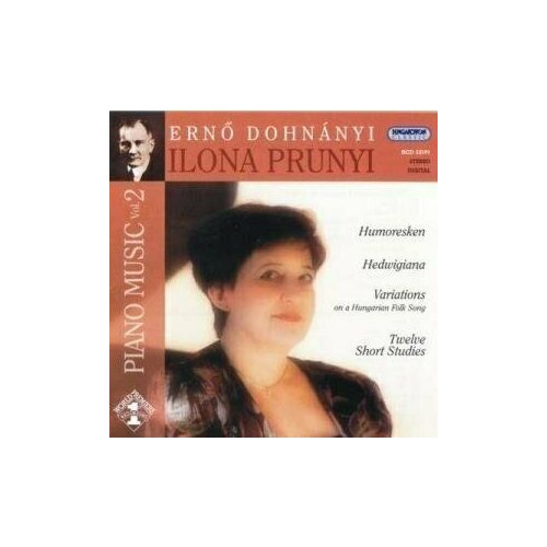 AUDIO CD DOHNaNYI: Piano Music Vol. 2. / Prunyi. 1 CD audio cd jolivet flute music vol 1