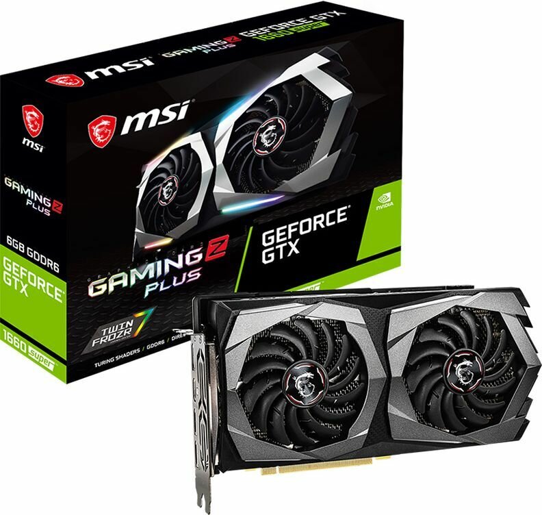 Видеокарта MSI GTX 1660 SUPER GAMING Z PLUS