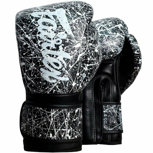 Боксерские перчатки Fairtex BGV14 Painter black 16 унций