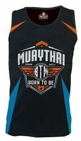Футболка Born to be Muaythai, размер XL, черный
