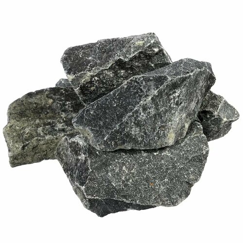 камни для банной печи банные штучки габбро диабаз колотый Камни для сауны Габбро-диабаз средняя фракция 20 кг