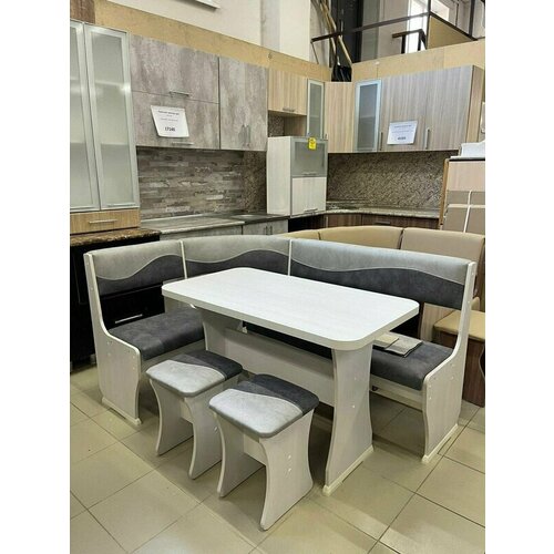 Кухонный уголок Виктория с ящиками для хранения