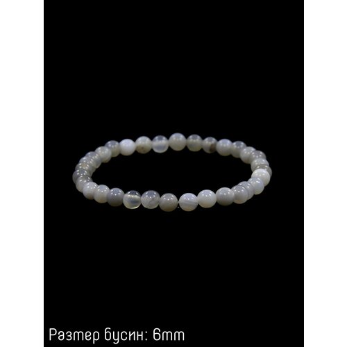 фото Браслет, размер 19 см, серый нет бренда