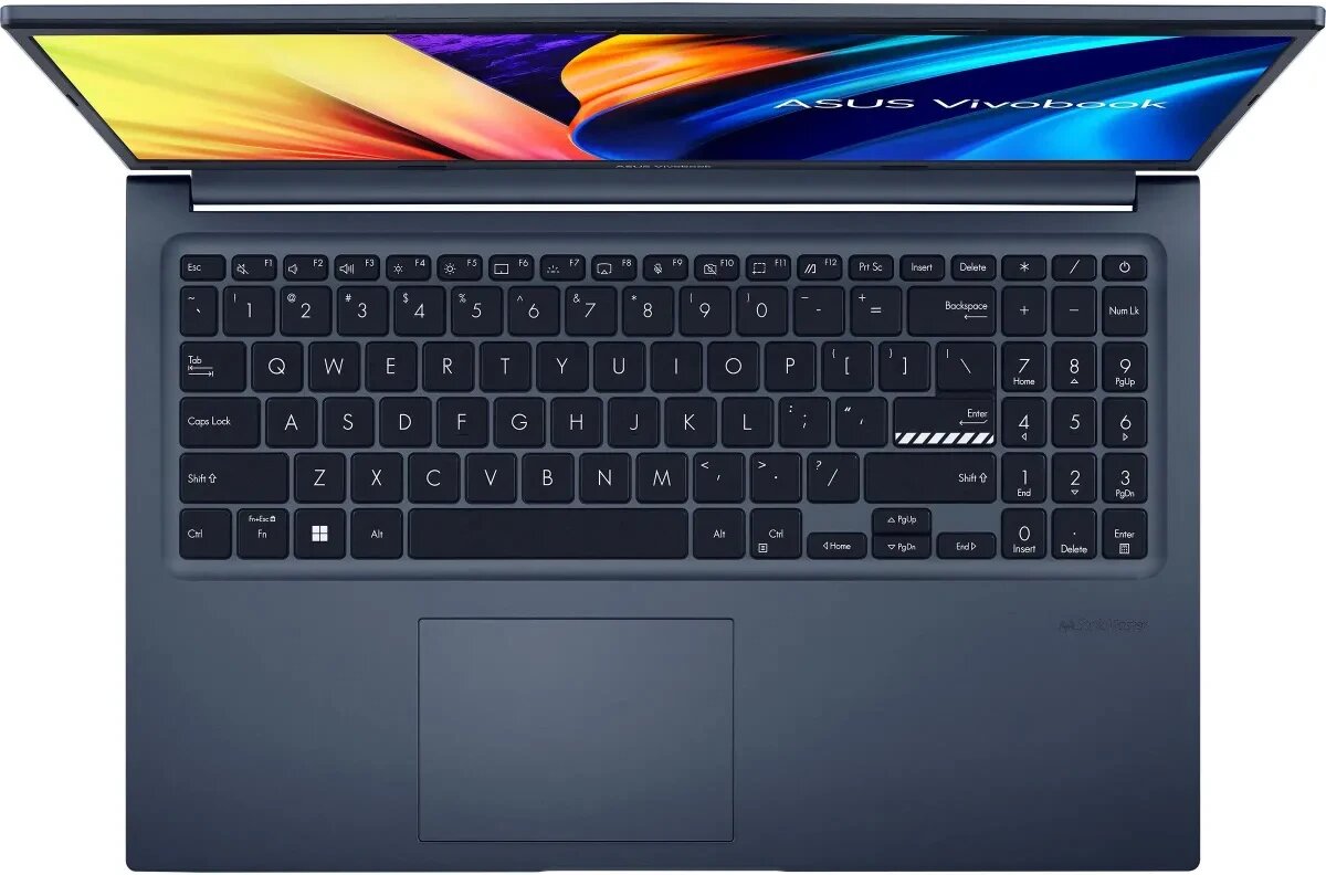 Ноутбук ASUS Vivobook X1502ZA-BQ1954, 15.6" (1920x1080) IPS/Intel Core i5-12500H/8ГБ DDR4/512ГБ SSD/Iris Xe Graphics/Без ОС, синий (90NB0VX1-M02SU0) — фото 3