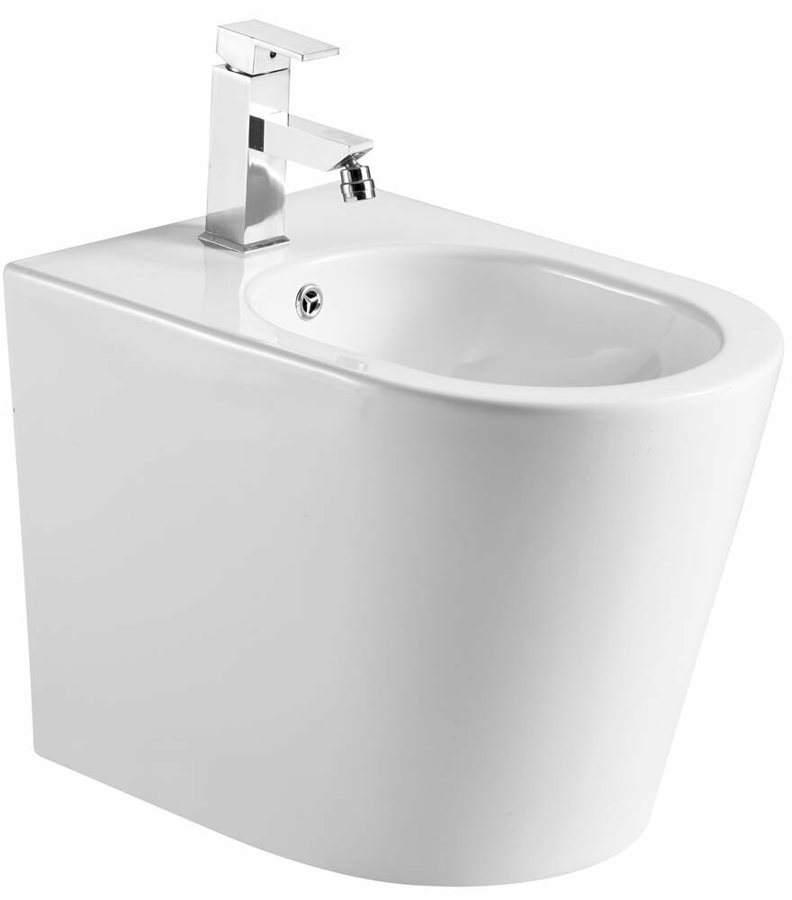 Биде напольное Aquatek Оберон/Бетта AQ1276-00 с горизонтальным выпуском