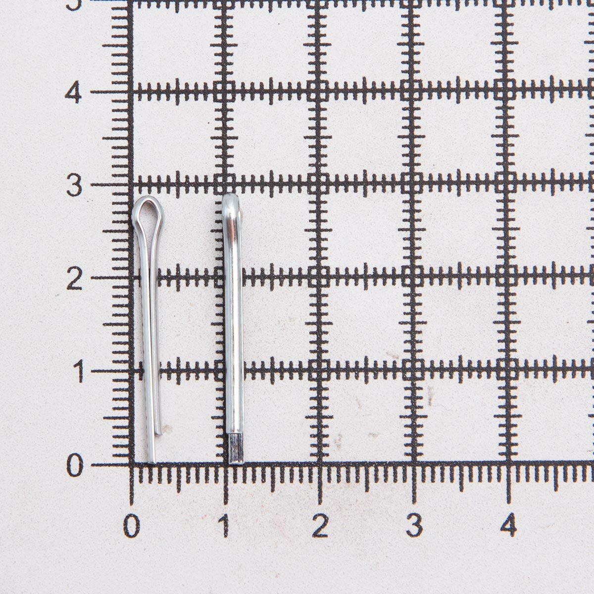 Шплинты для игрушек О-образные (крепления для подвижности рук и ног игрушек) Айрис, цинк, 2*20 мм, 10 шт — фото 1