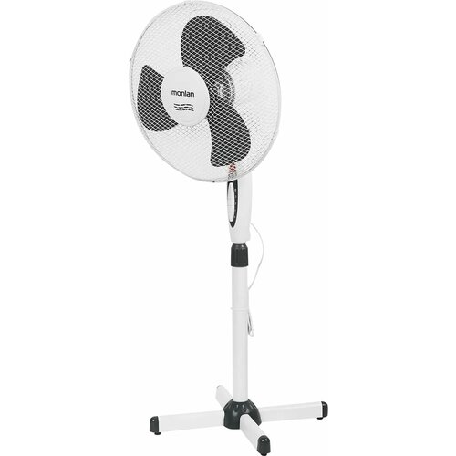 Вентилятор напольный Monlan MF-50SWG 50 Вт 52 см цвет бело-серый 462900₽