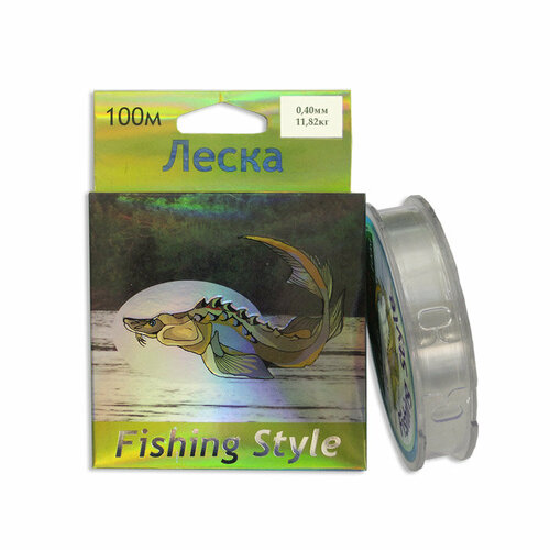 фото Леска fishing style rl2925 0.40mm тест 11.82кг 100m