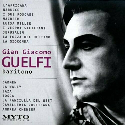 AUDIO CD Gian Giacomo Guelfi leopardi giacomo thoughts