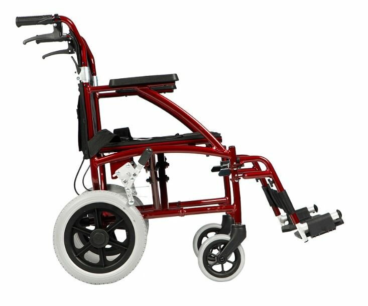 Кресло-коляска инвалидная управляемая сопровождающим лицом Ortonica Escort 600, ширина сиденья 45 см