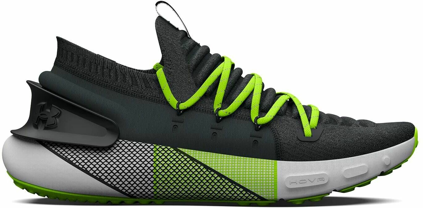 Кроссовки Under Armour UA HOVR Phantom 3 RFLCT, полнота F, размер 10 US, черный/зеленый