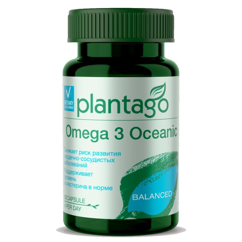 Океаника омега-3-35% Plantago/Плантаго капсулы 700мг 60шт ООО Мирролла - фото №2