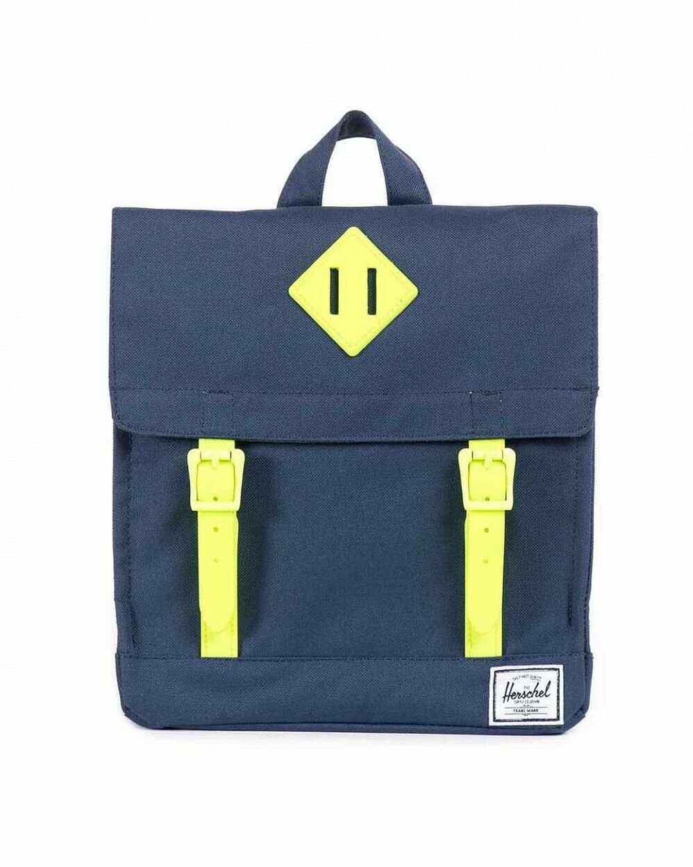 Рюкзак Herschel Survey Kids Navy Neon Lime Rubber