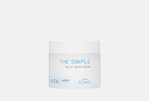 Восстанавливающий крем для чувствительной кожи The Simple Relief Water Cream 80 мл