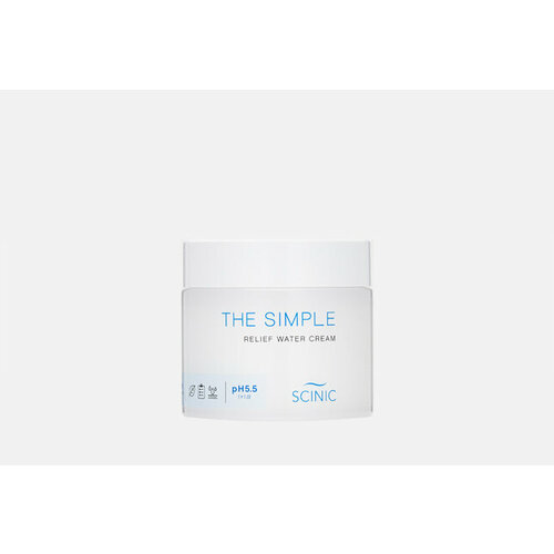 Восстанавливающий крем для чувствительной кожи The Simple Relief Water Cream 80 мл