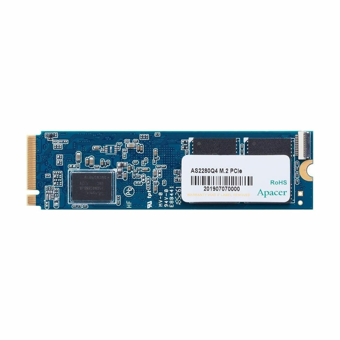 Накопитель SSD M.2 2280 Apacer AS2280Q4 2TB PCIe Gen4x4 with NVMe 3D TLC 5000/4400MHz IOPS 750K MTBF 1.5M 1.8DWPD RTL - фото №14