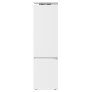 Холодильник встраиваемый Maunfeld MBF193NFWGR белый (двухкамерный) нижняя морозилка