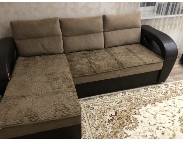 Накидка на диван и кресла, на угловой диван 90*150 см (2шт).