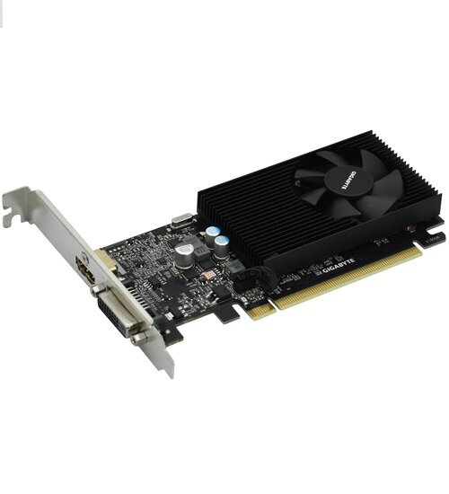 Видеокарта GIGABYTE nVidia GeForce GT 1030 , , 2Гб, DDR4, Low Profile, Ret - фото №15