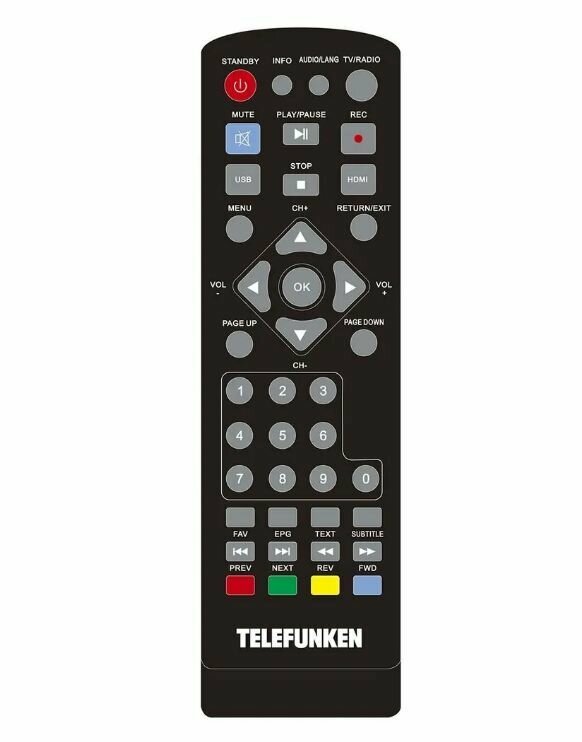 Приемник телевизионный DVB-T2 Telefunken - фото №16