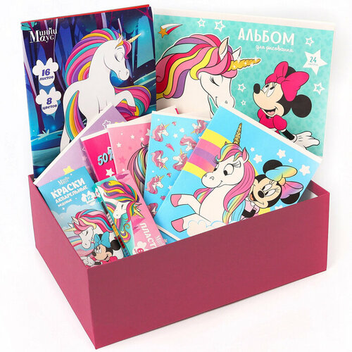 Подарочный набор для девочки 9 предметов Минни маус 641₽