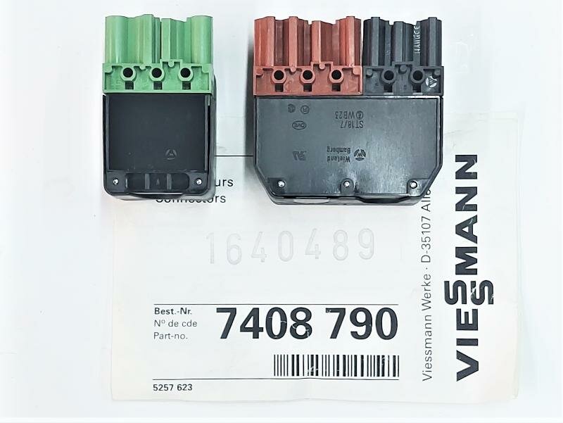 Viessmann 7408790 Vitotronic Ответный штекер 41 И 90 на горелку