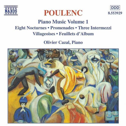 Audio CD Francis Poulenc (1899-1963) - Klavierwerke Vol.1 (1 CD) golf putter grips skull 2 0 3 0 5 0 countercord or no weights grips