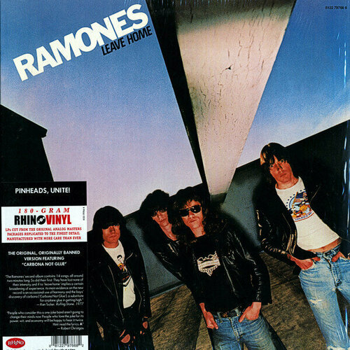 Виниловая пластинка Ramones: Leave Home (180g). 1 LP виниловая пластинка ramones road to ruin 180g 1 lp