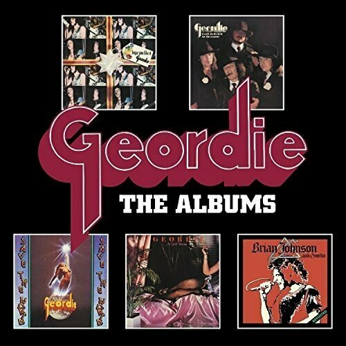 AUDIO CD Geordie: Albums: Deluxe 5cd Boxset