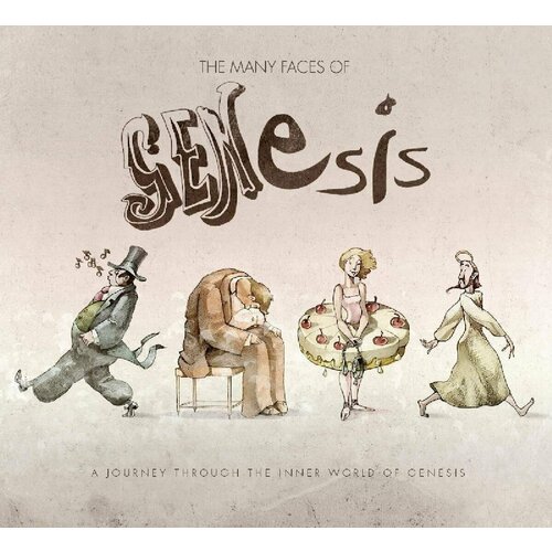 Audio CD The Many Faces Of Genesis (3 CD)