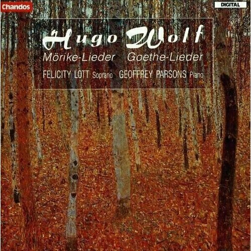 AUDIO CD Wolf: Lieder / Felicity Lott, Geoffrey Parsons audio cd strauss r 20 lieder norman parsons