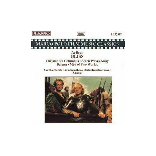 Audio CD Arthur Bliss (1891-1975) - Christopher Columbus (Filmmusik) (1 CD) 2 pieces men