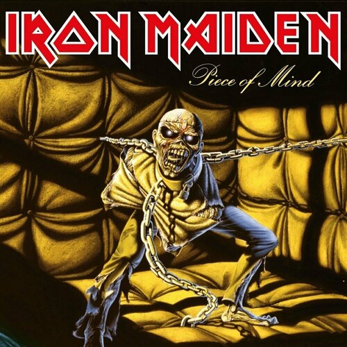 музыкальный компакт диск iron maiden piece of mind 1983 г производство россия Виниловая пластинка Iron Maiden - Piece of Mind (Vinyl LP). LP Ремастированное переиздание 2014 года на 180-граммовом виниле Виниловая пластинка!