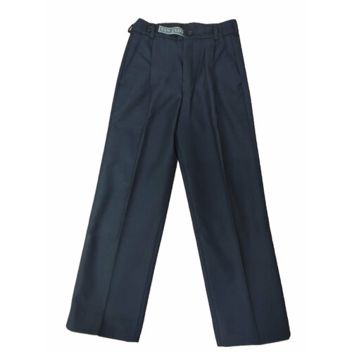 Школьные брюки Van Cliff, размер 140, синий