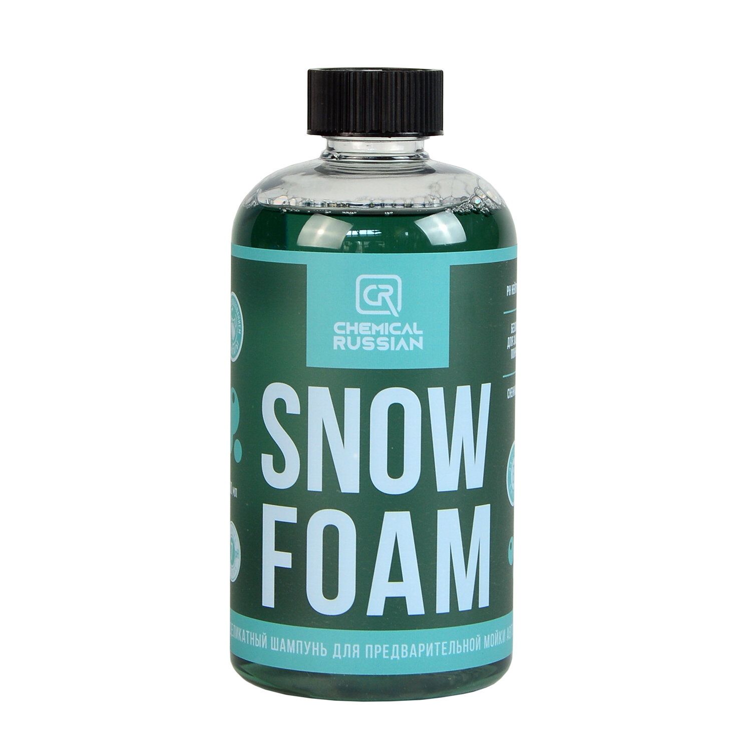 Автошампунь для бесконтактной мойки нейтральный Chemical Russian Snow Foam, 500мл — фото 4