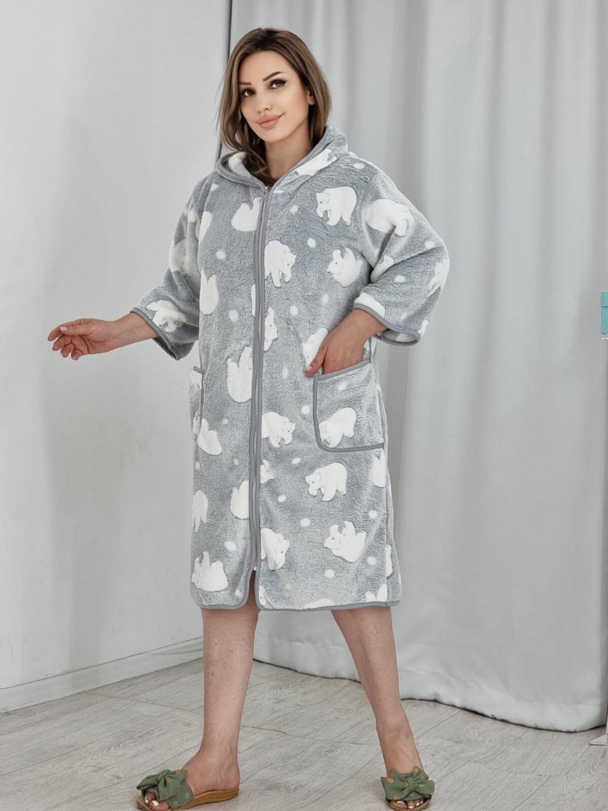 фото Халат женский 44