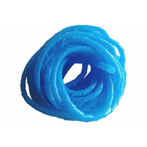 Спиральная оплетка PARLMU SWB 10-4, полиэтилен, размер 10, бухта 8 м, голубая PR4400400