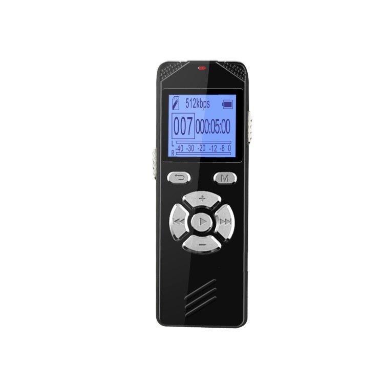 Цифровой диктофон SV-443 16GB, датчик звука, шумоподавление, мониторинг записи, автосохранение, запись по таймеру