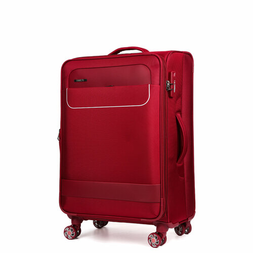 фото Умный чемодан fabretti trm2320-24-4, 46 л, размер m, красный