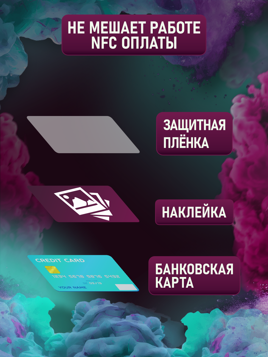 Наклейка игра Resident Evil Обитель зла для карты банковской — фото 1