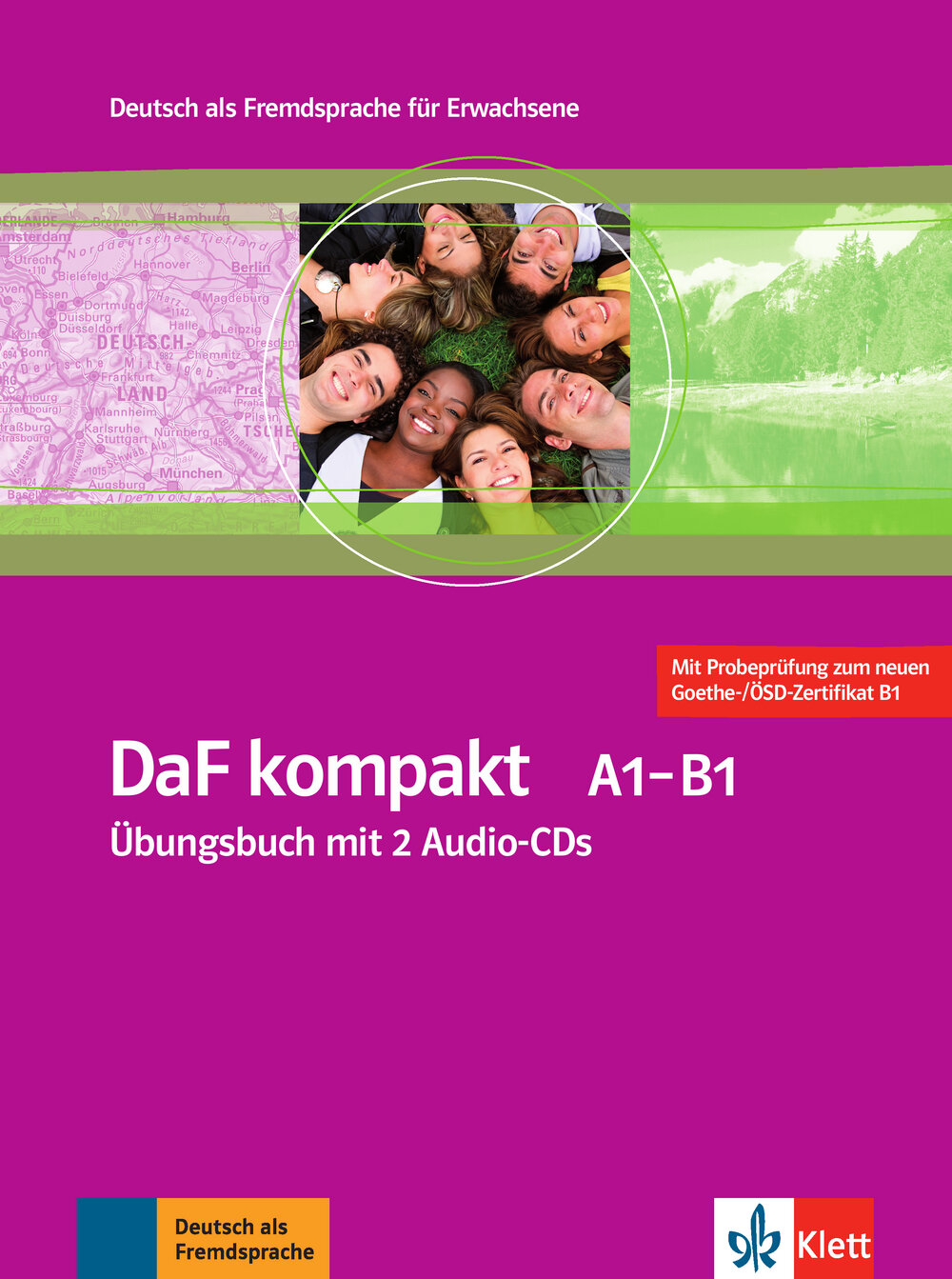 DaF kompakt A1-B1. Deutsch als Fremdsprache für Erwachsene. Übungsbuch mit 2 Audio-CDs | Braun Birgit