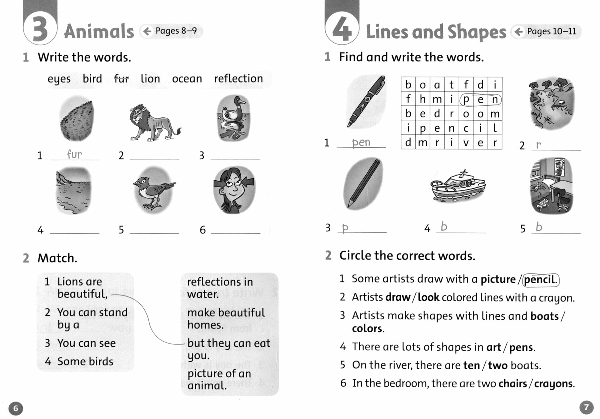 Oxford Read and Discover. Level 1. Art. Activity Book - фото №3
